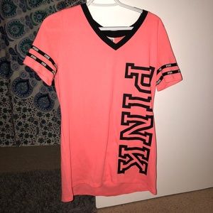 Bright Pink V-neck from Pink